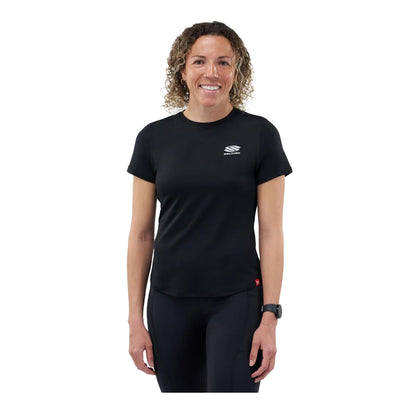Selkirk Women's Essentials DualSoft Short Sleeve Graphic Tee (Blackout)