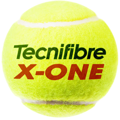 Tecnifibre Balles X-One All Court (Paquet de 2 tubes de 4 balles)