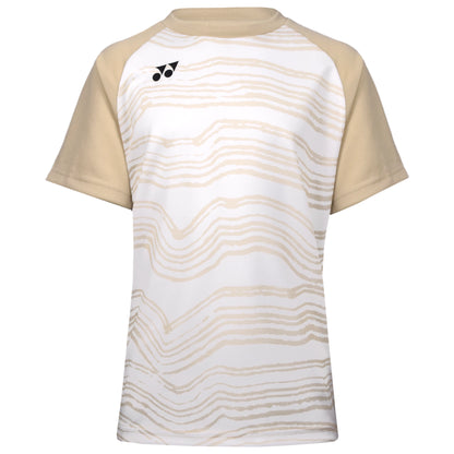 Yonex Junior Crew Neck Shirt Team YJ0050 Ice Beige