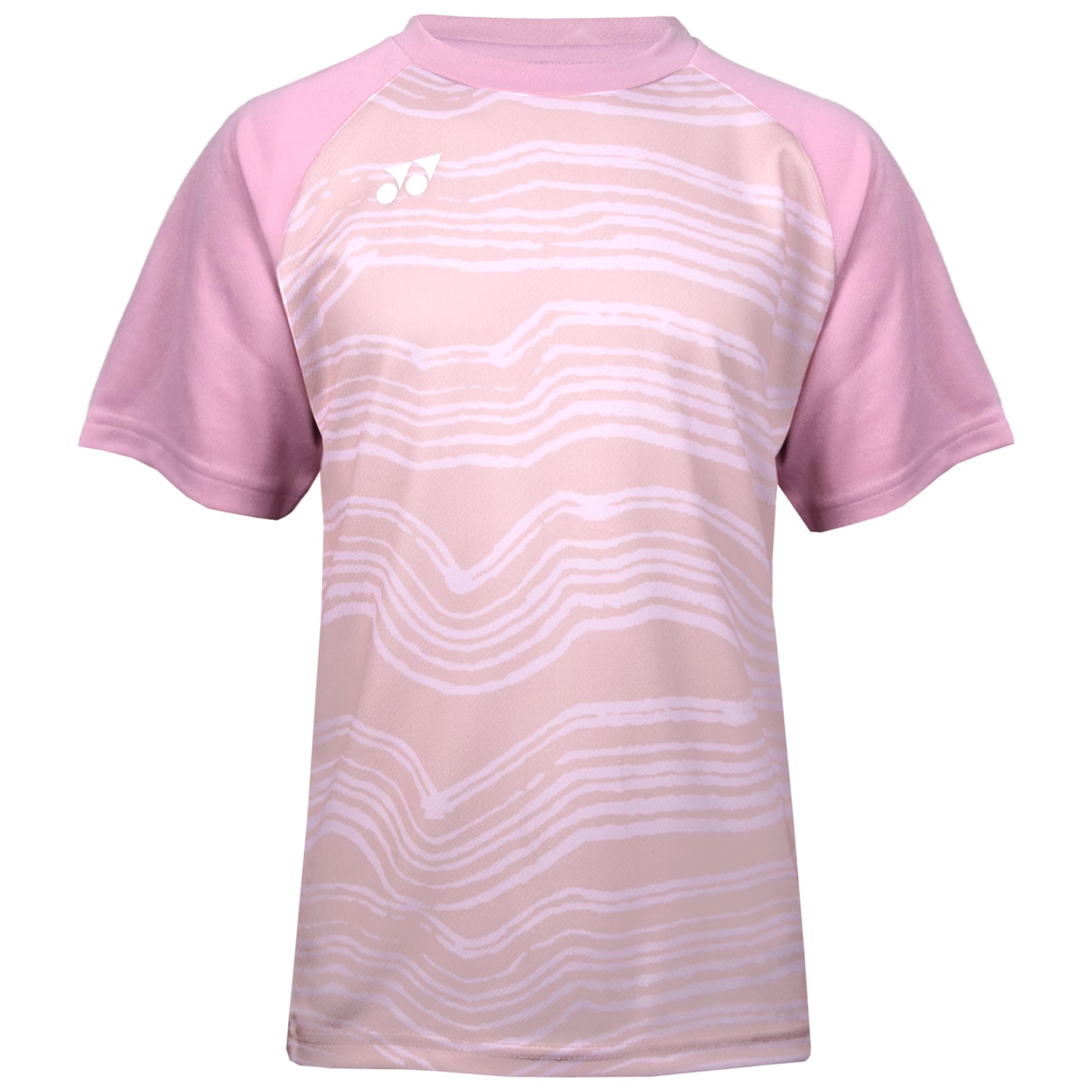 Yonex Junior Crew Neck Shirt Team YJ0050 Smoke Pink