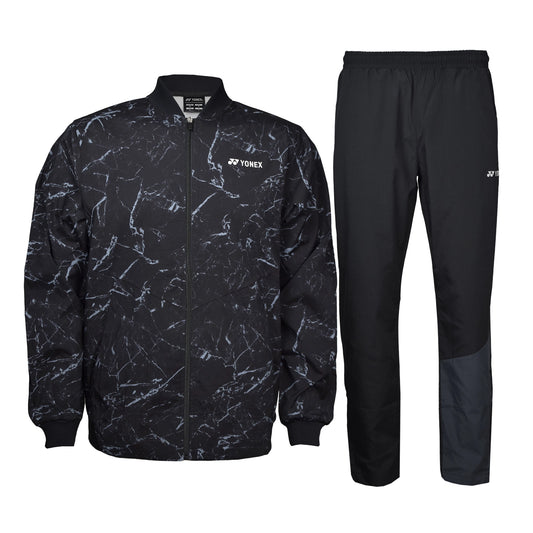 Yonex Men's Team Warm-Up Tracksuit (Jacket and Pants) YM0041 Black