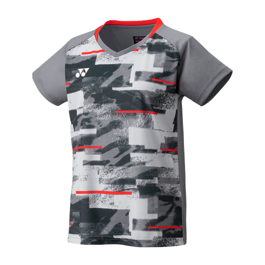Yonex T-Shirt à col rond pour femme YW0034 Gris