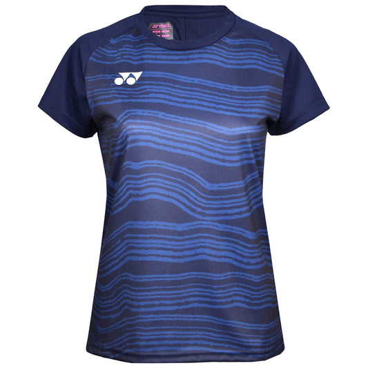 Yonex T-Shirt à col rond pour femme YW0050 Marine