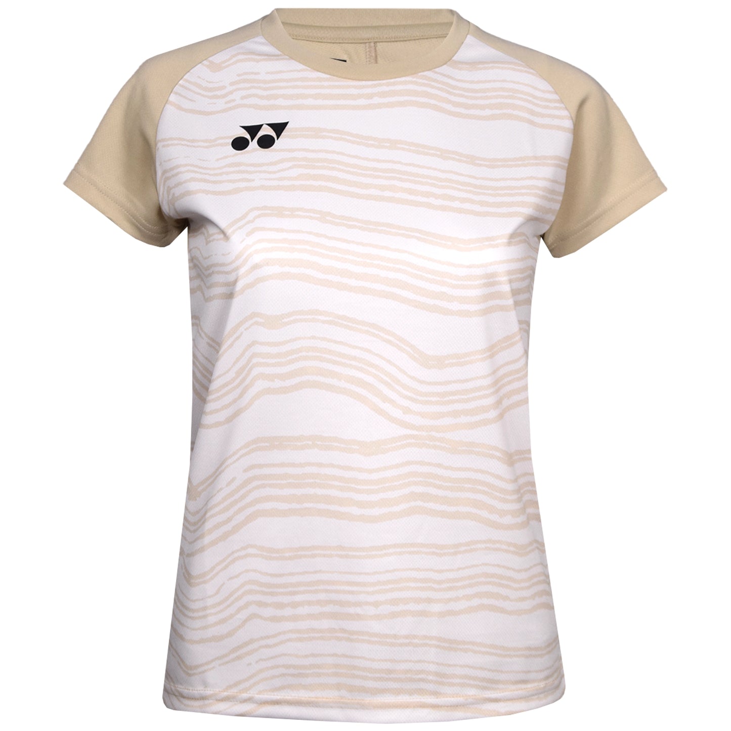 Yonex T-Shirt à col rond pour femme YW0050 Beige