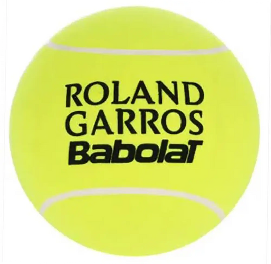 Babolat balle tennis mid jumbo 5" Roland Garros Jaune