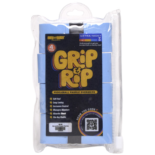 Bread & Butter Grip and Rip Tacky Overgrip - Bleu