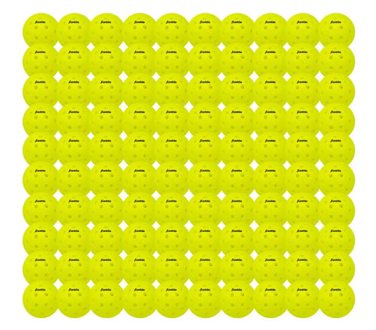 Franklin Pickleball X-40 Outdoor 100-Pack Box - Optic Yellow