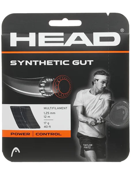 Head Synthetic Gut 17 Black
