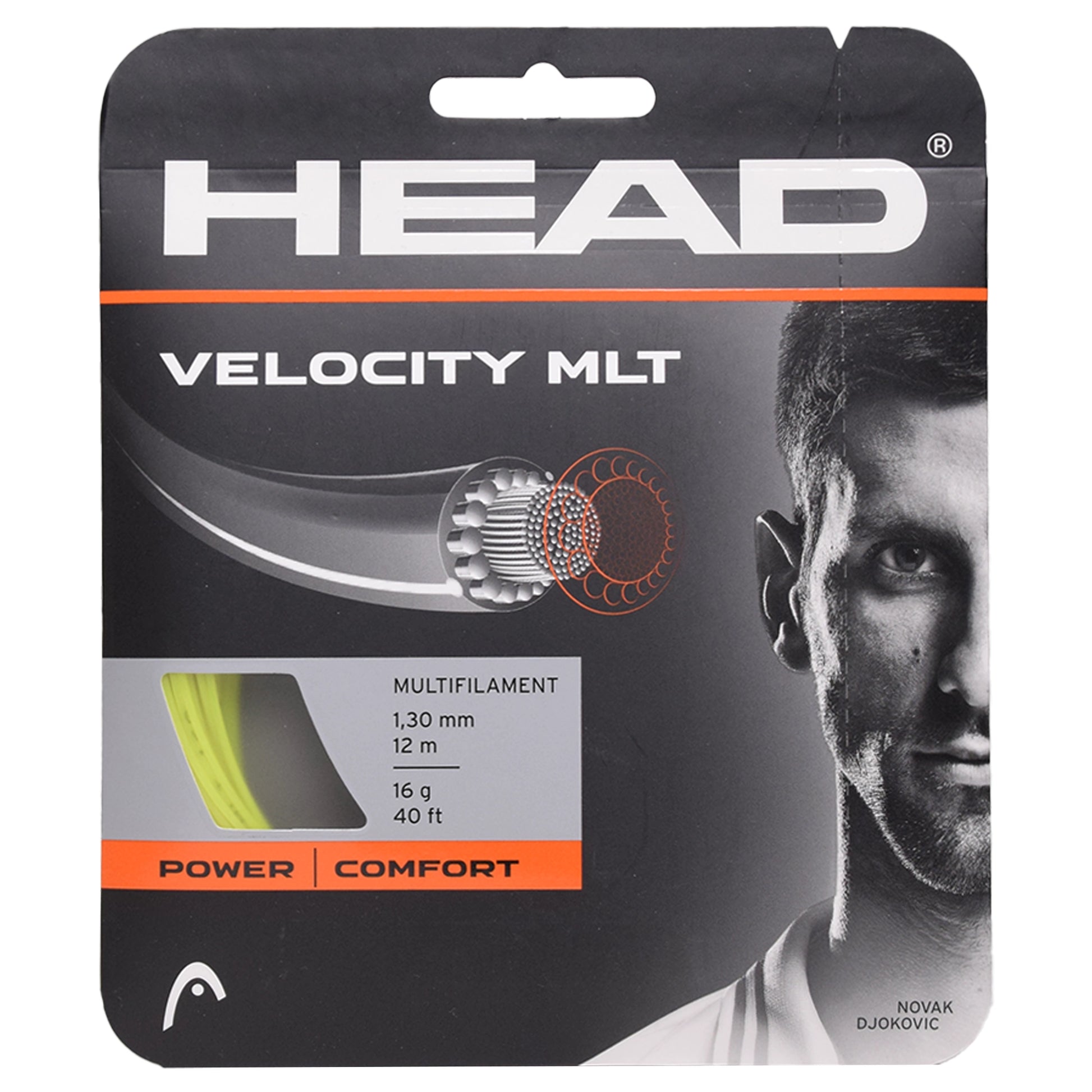 Head Velocity MLT 16 Yellow - Tenniszon