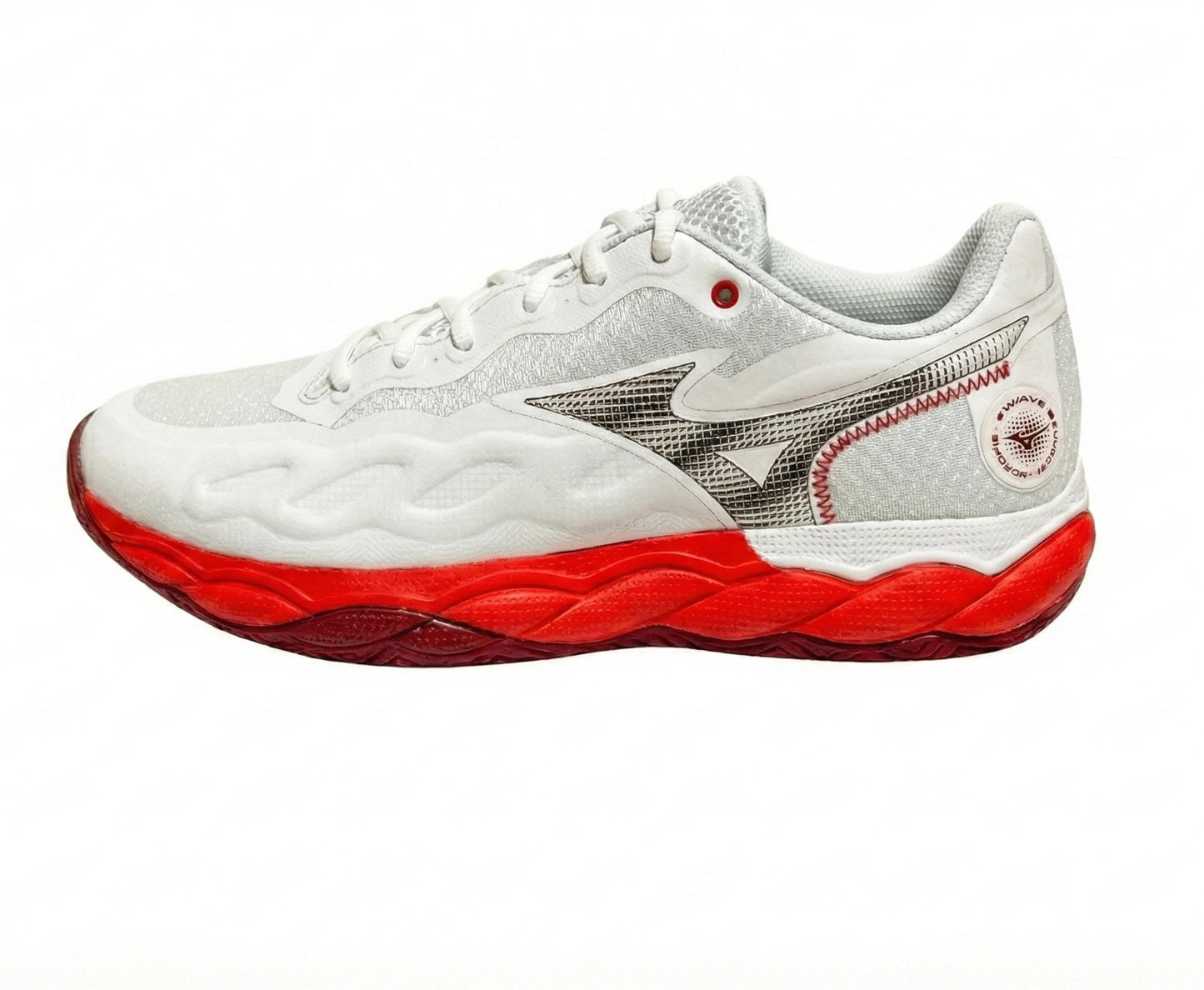 Mizuno Men's Wave Enforce Court AC - White/Coral