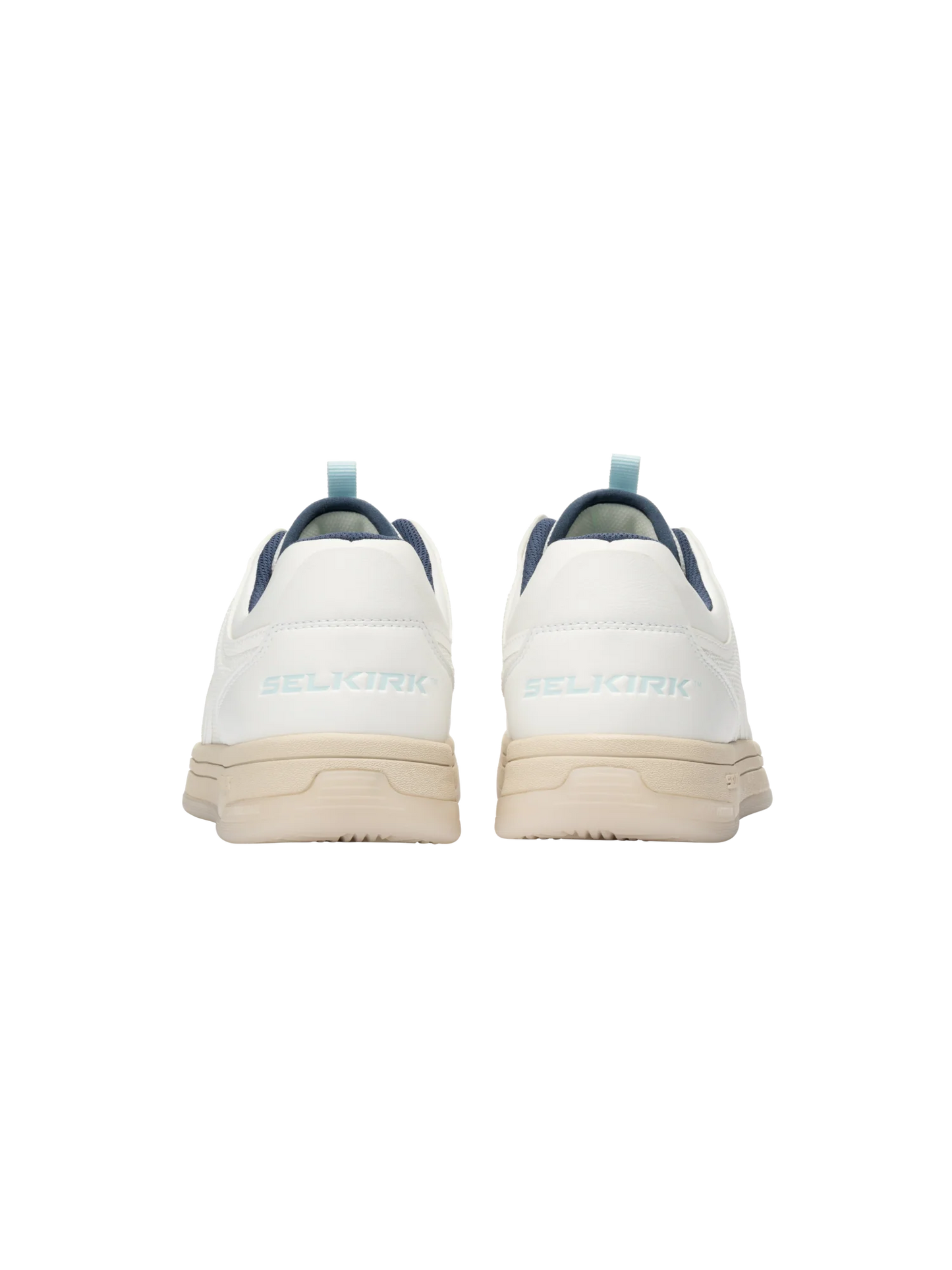 Selkirk Femme Legacy Pro Pickleball Chaussure avec technologie InfiniGrip (Blanc/Bleu)