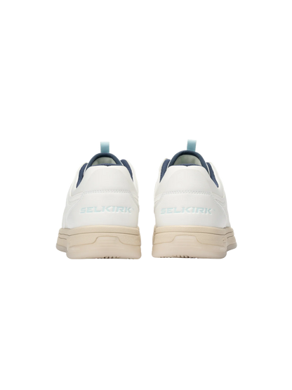Selkirk Femme Legacy Pro Pickleball Chaussure avec technologie InfiniGrip (Blanc/Bleu)