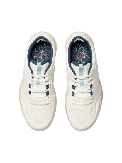 Selkirk Femme Legacy Pro Pickleball Chaussure avec technologie InfiniGrip (Blanc/Bleu)