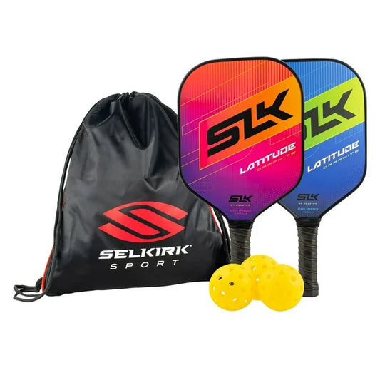 Selkirk SLK Latitude Ensemble de raquettes et balles de pickleball