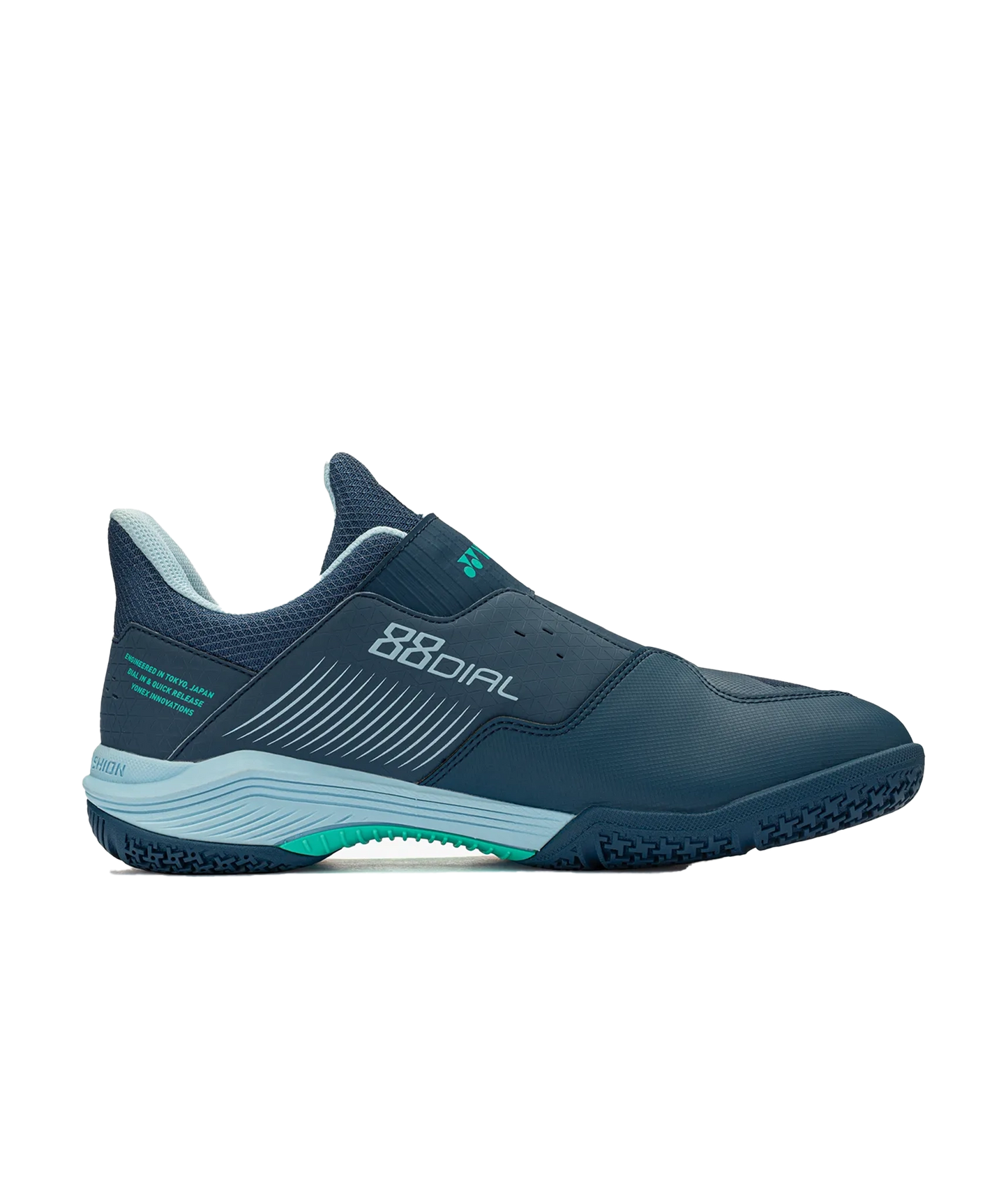 Yonex Power Cushion 88 Dial Wide Indoor Homme Marine/Blanc