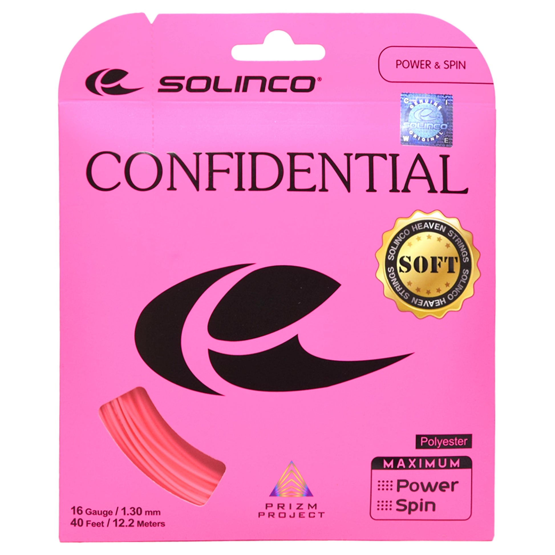 Solinco Confidential Soft 16 Pink - Tenniszon