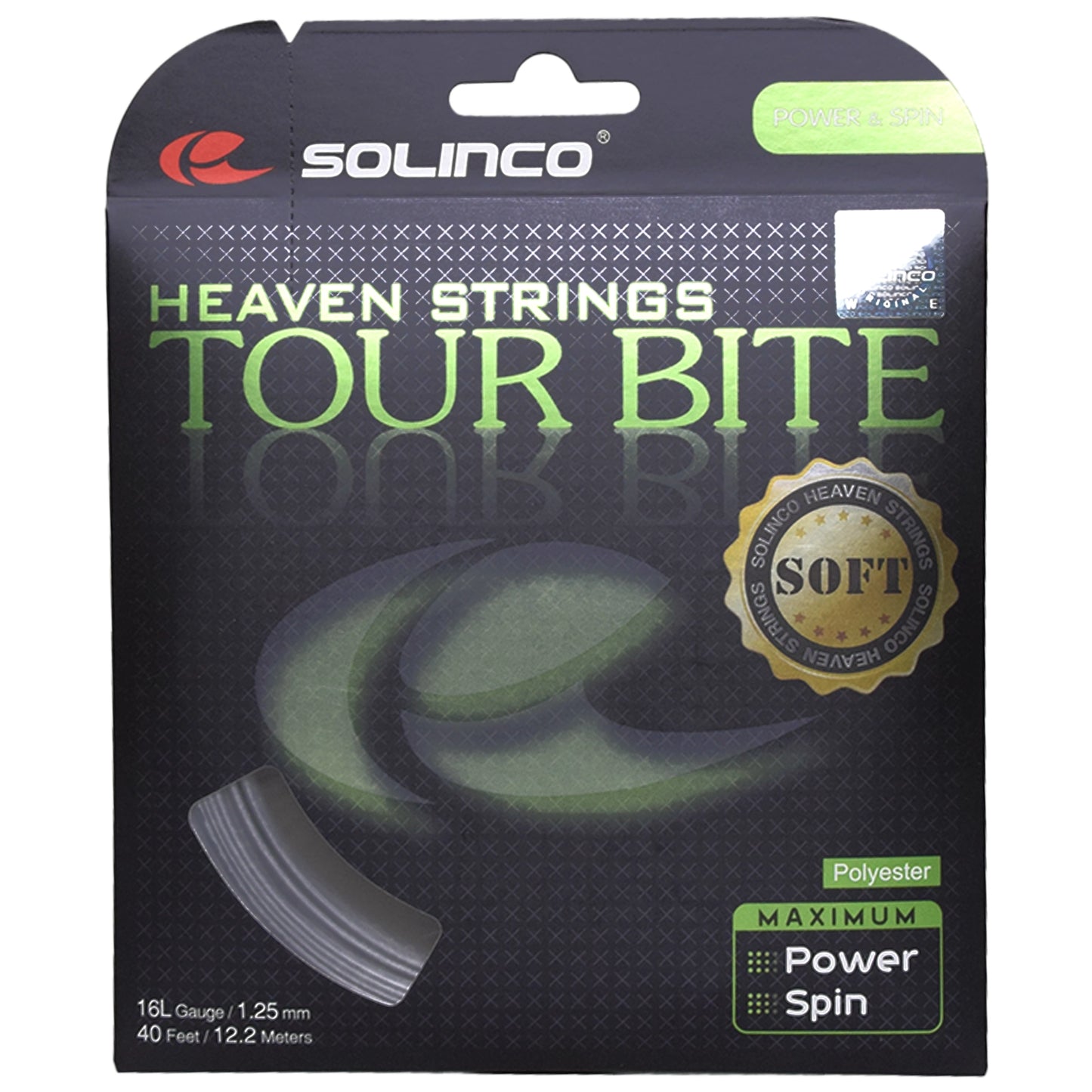 Solinco Tour Bite 16L Soft Argent