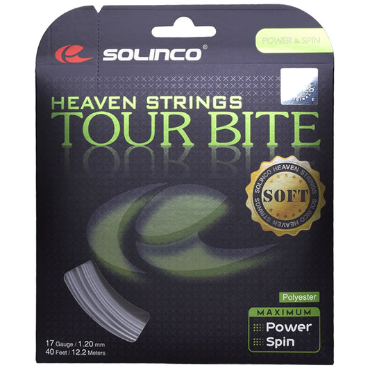 Solinco Tour Bite 17 Soft Silver