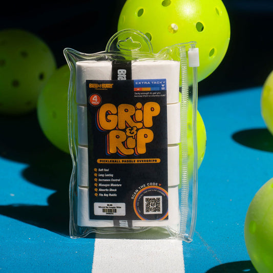 Bread & Butter Grip and Rip Tacky Overgrip - Blanc
