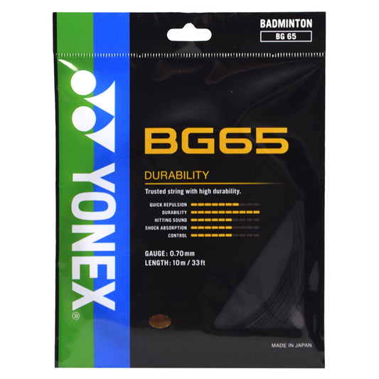 Yonex BG65 10m Noir