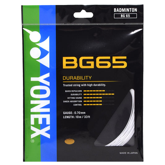 Yonex BG65 10m White