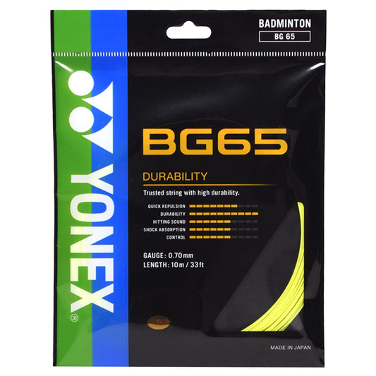 Yonex BG65 10m Yellow