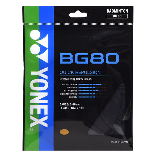 Yonex BG80 10m Noir