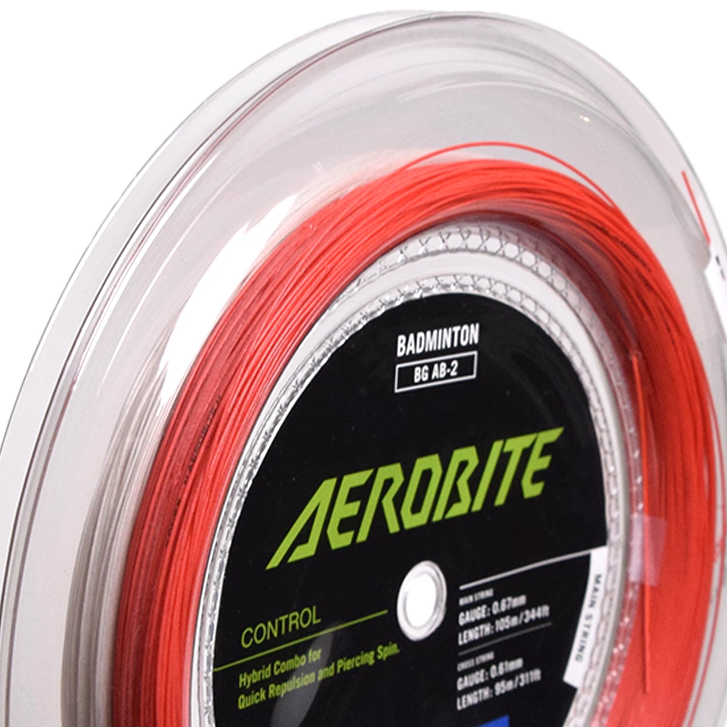 Yonex roulette Aerobite Blanc/Rouge (200M)