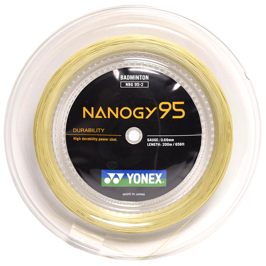 Yonex roulette Nanogy 95 Or cosmique (200M)