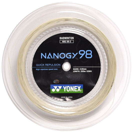 Yonex roulette Nanogy 98 Or cosmique (200M)