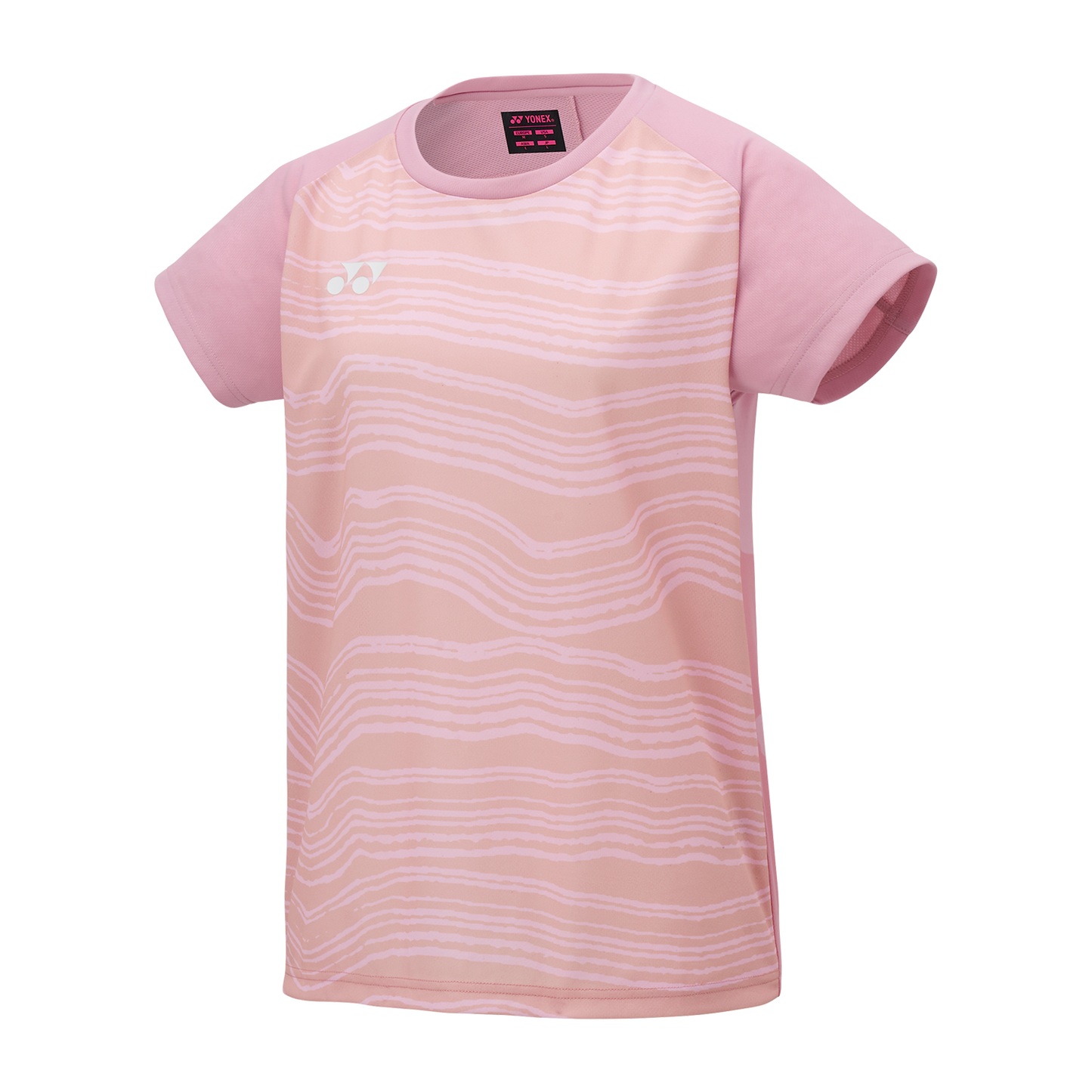 Yonex T-Shirt à col rond pour femme YW0050 Rose