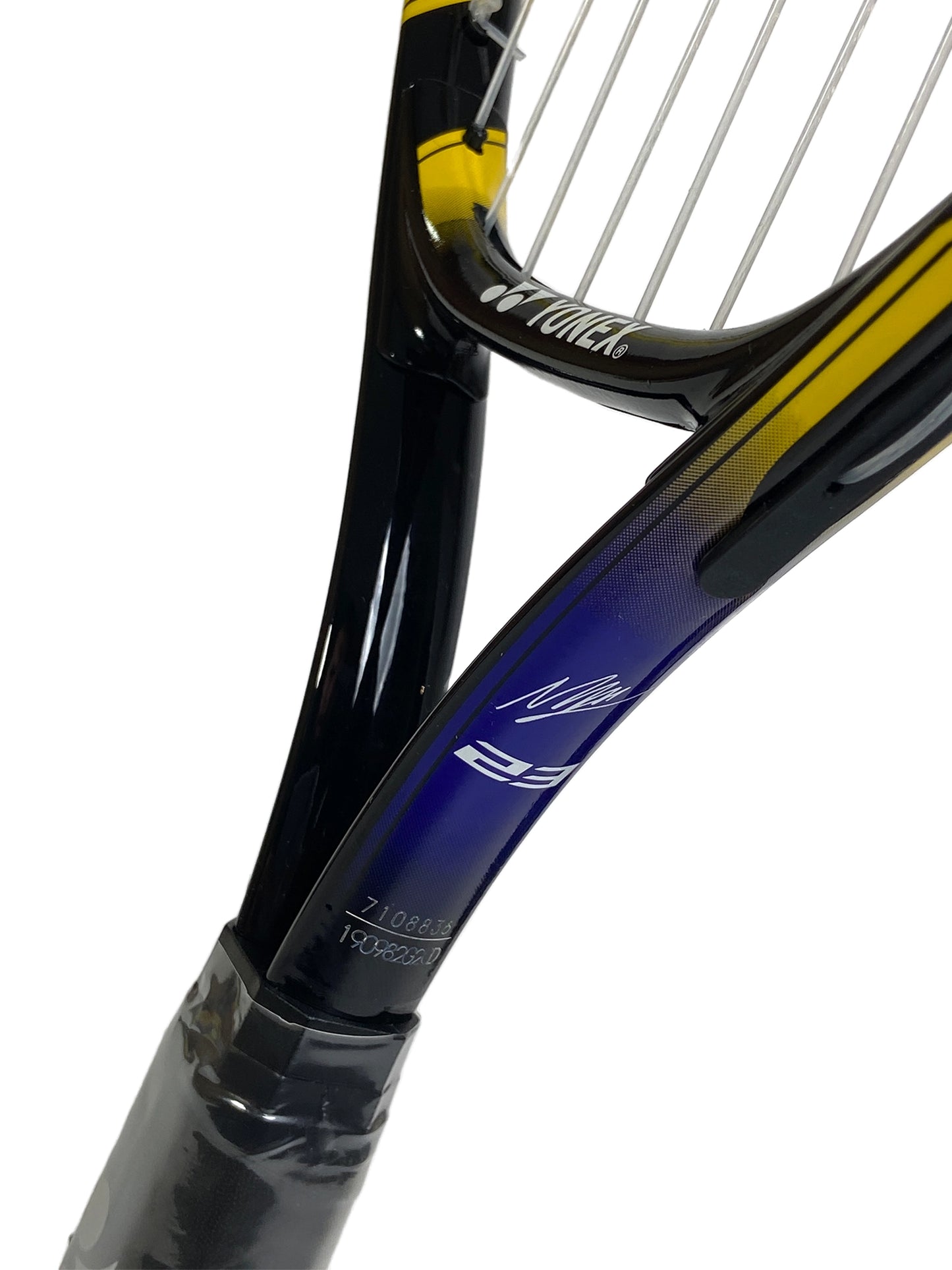 Yonex KYRGIOS Junior 23" Cordée Jaune/Marine (22NKJR23S )