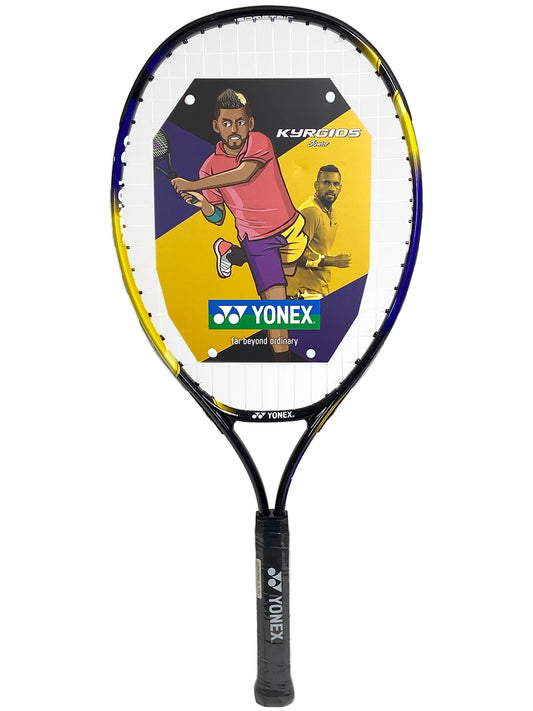 Yonex KYRGIOS Junior 25" Strung Yellow/Navy (22NKJR25S)