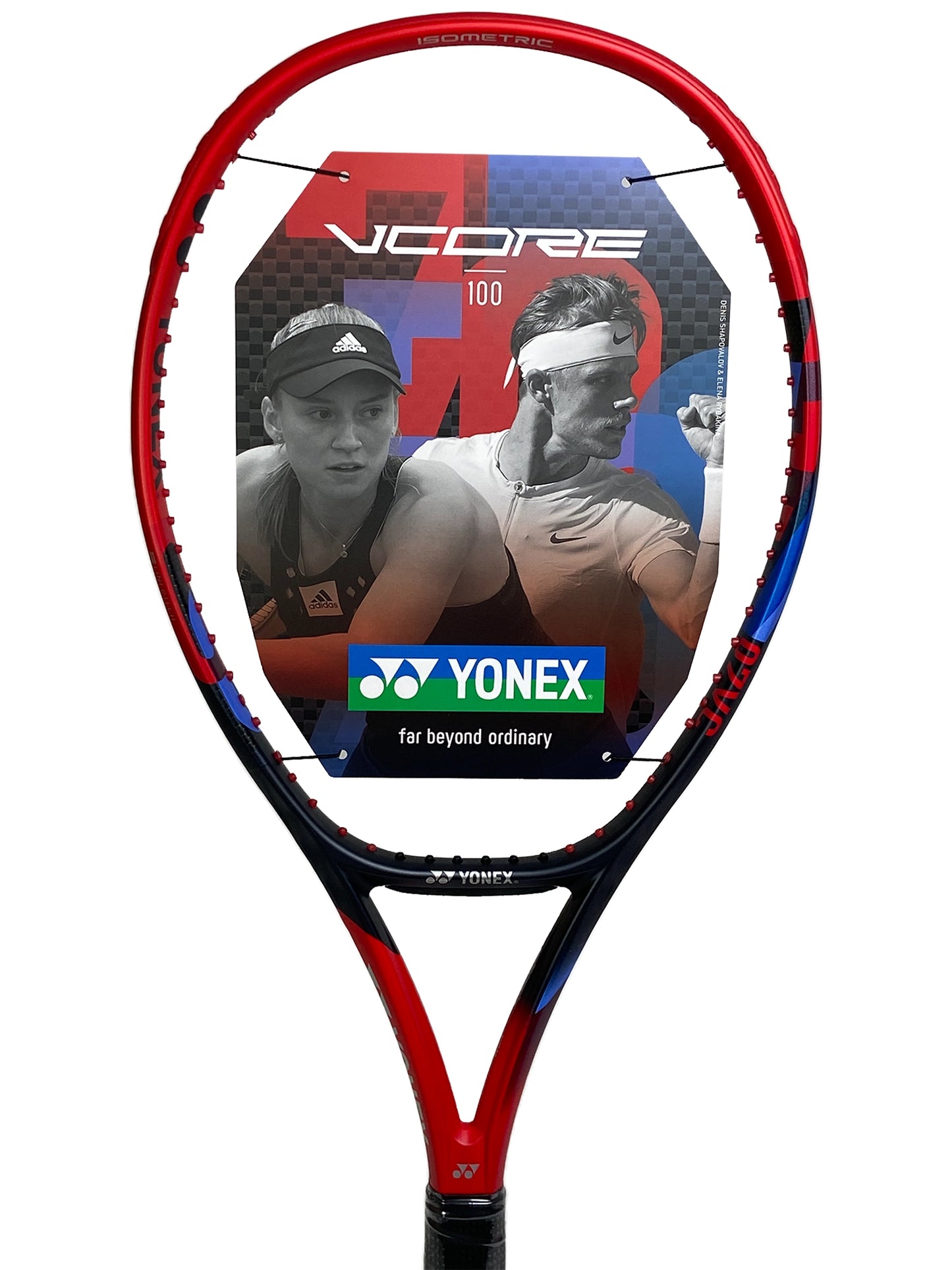 Yonex VCore 100 (7th Gen) Scarlet | Tenniszon