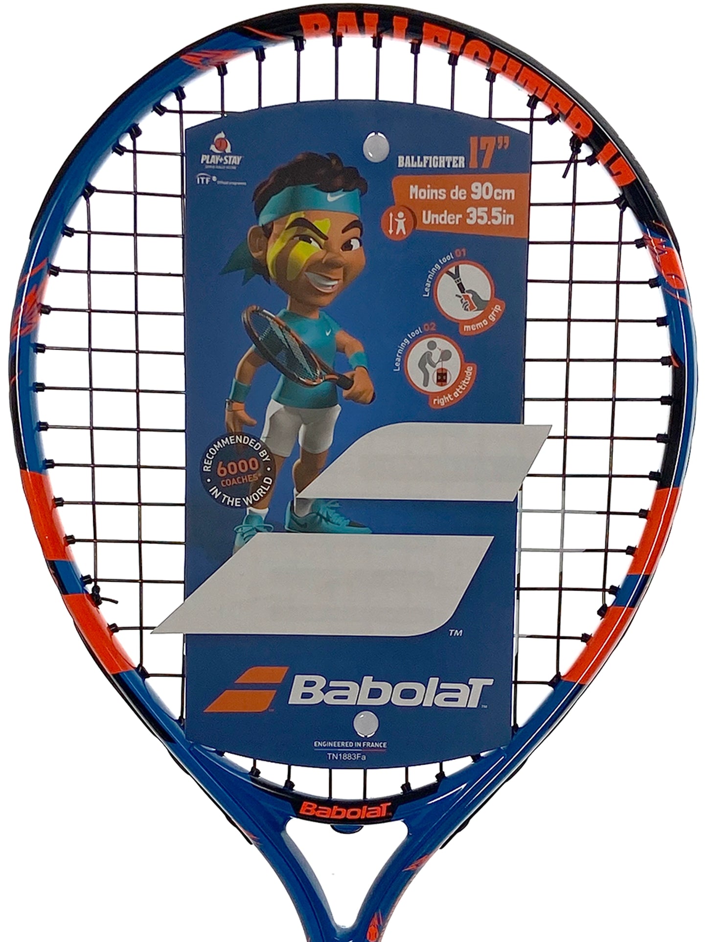 Babolat Ballfighter 17" Junior Strung (140237-302)