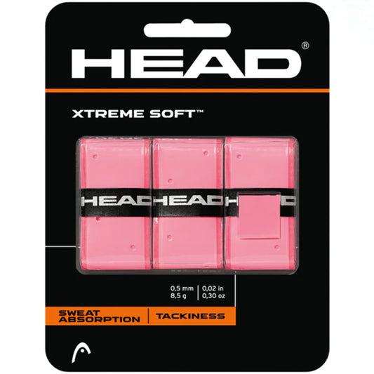 Head overgrip Xtreme Soft Pink 3PK