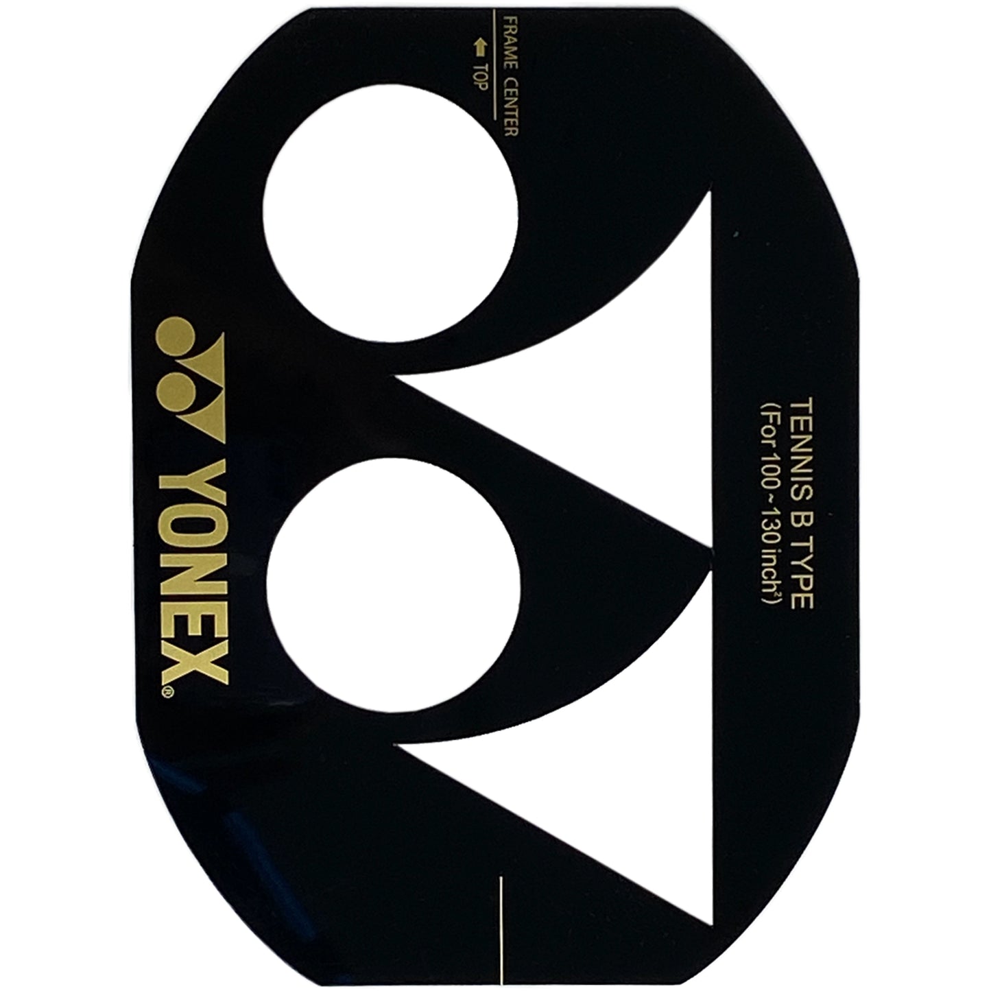 Younex Racket Paper Yonex Logo Stencil for racket 100-130