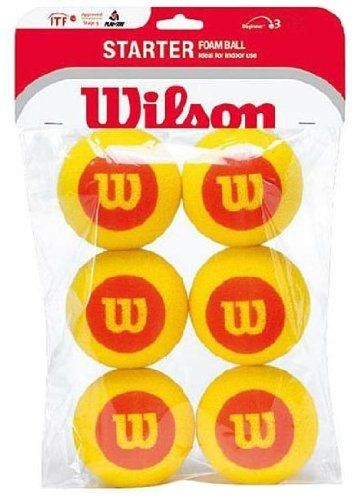 Wilson balls Starter Foam Red (packet of 6)
