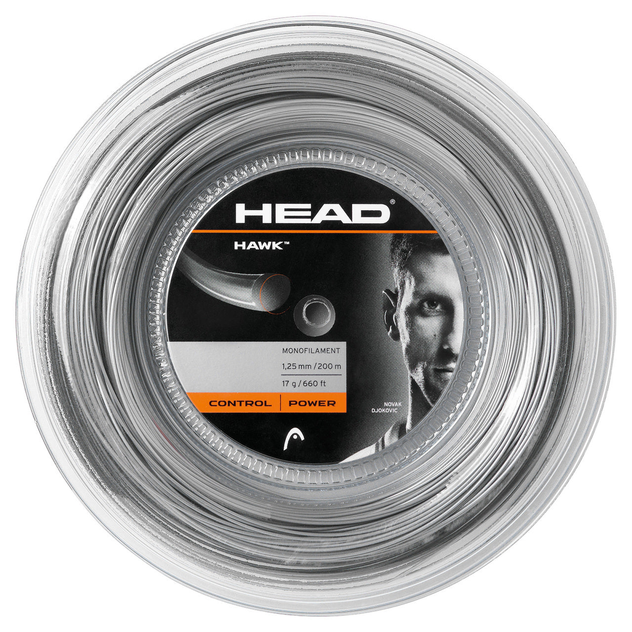 Head roulette Hawk 17 Gris (200M)