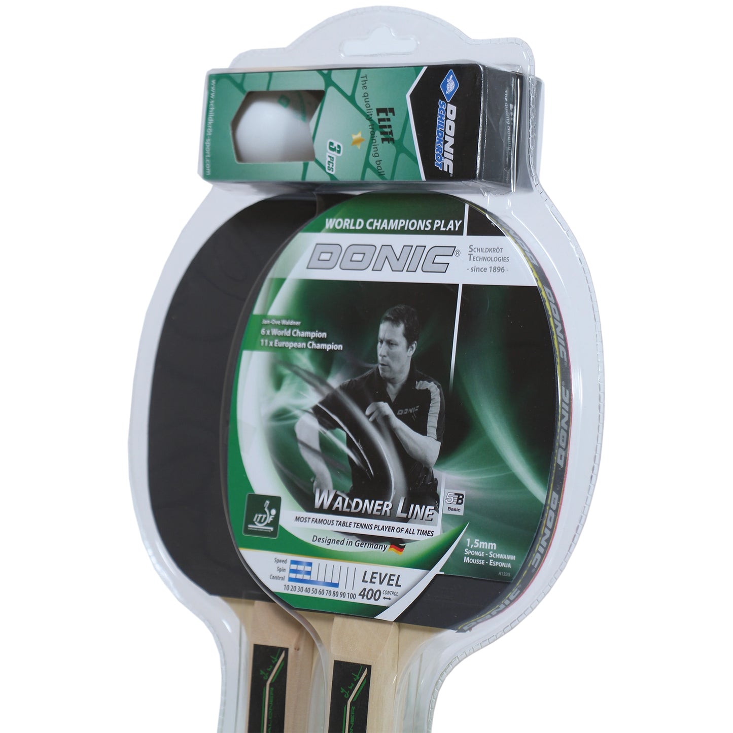 DONIC Waldner 400 - Table Tennis Paddles (2)