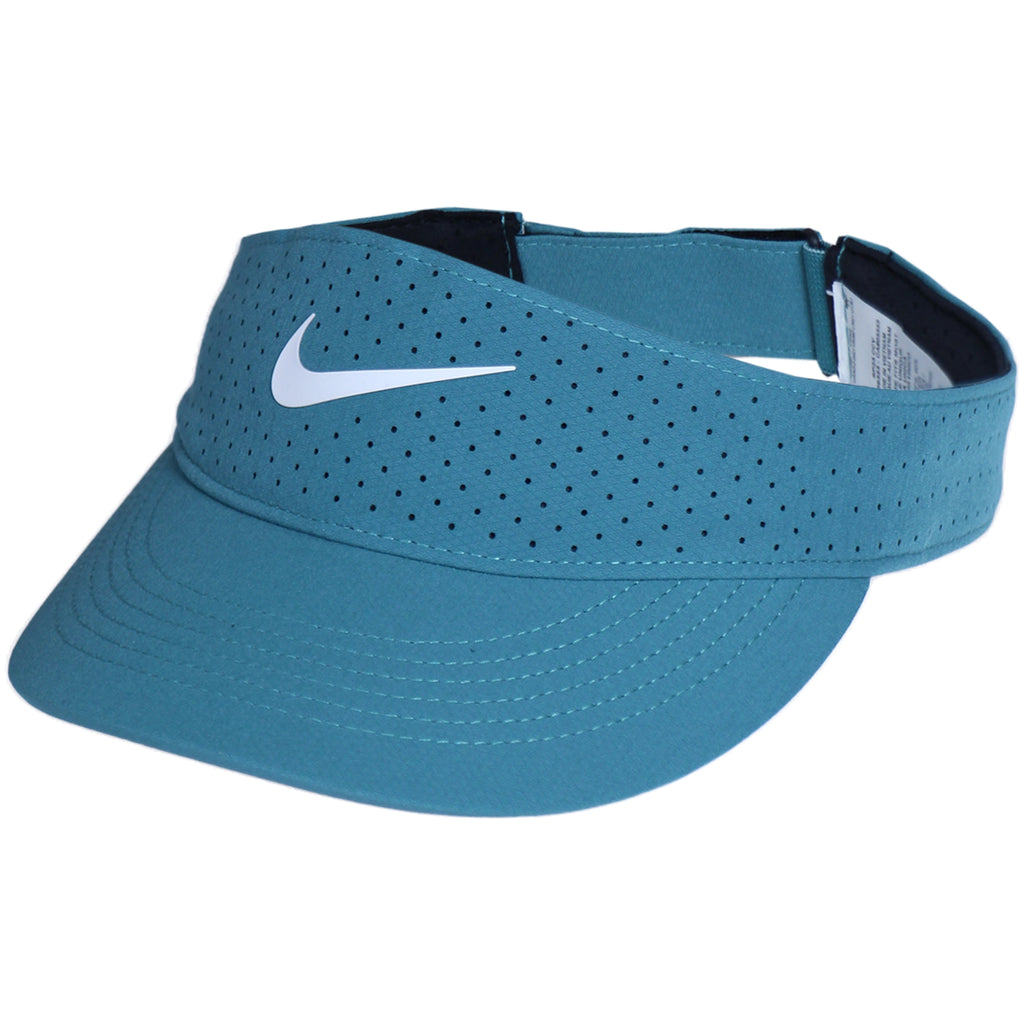 Blue nike visor best sale