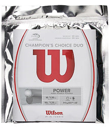 Wilson Champion's Choice 130/16 (Natural Gut+Luxilon Alu Power Rough)