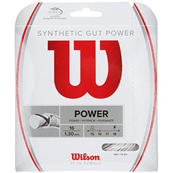 Wilson Synthetic Gut Power 130/16 Blanc