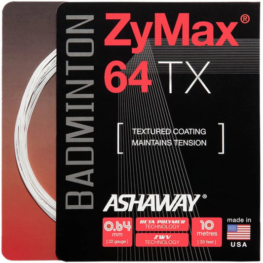 Ashaway ZyMax 64 TX 10m Blanc optique