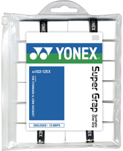 Yonex overgrip Super Grap (12) White