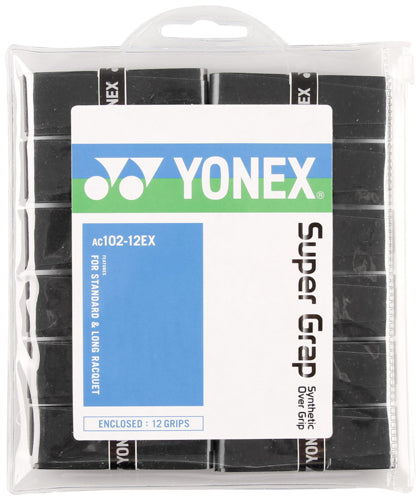 Yonex overgrip Super Ggrap (12) Noir