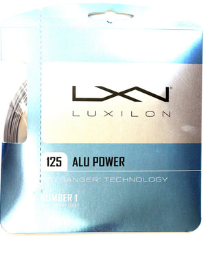Luxilon Big Banger Alu Power 125/17 Silver - Tenniszon