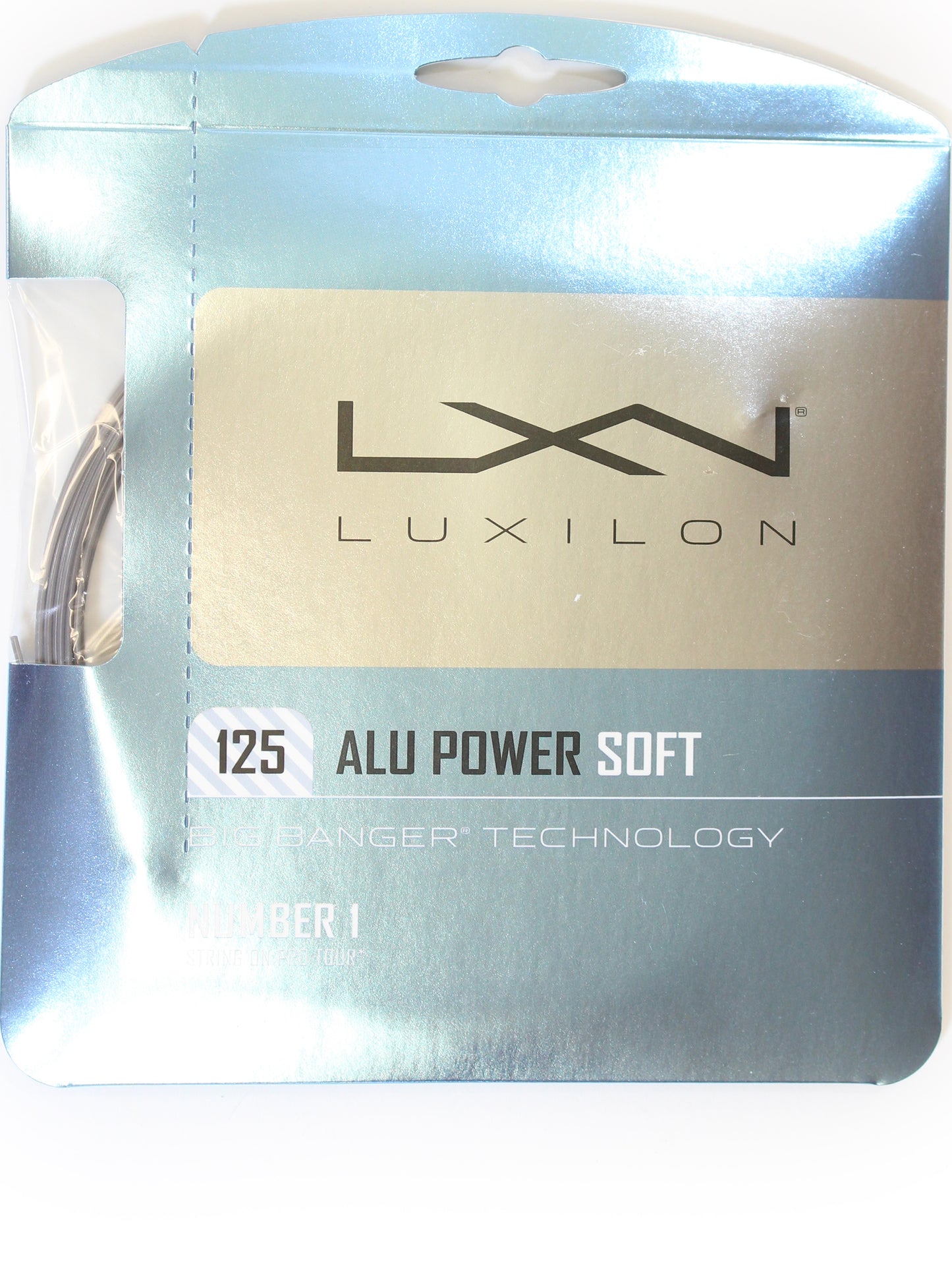 Luxilon Big Banger Alu Power Soft 125/16L Argent