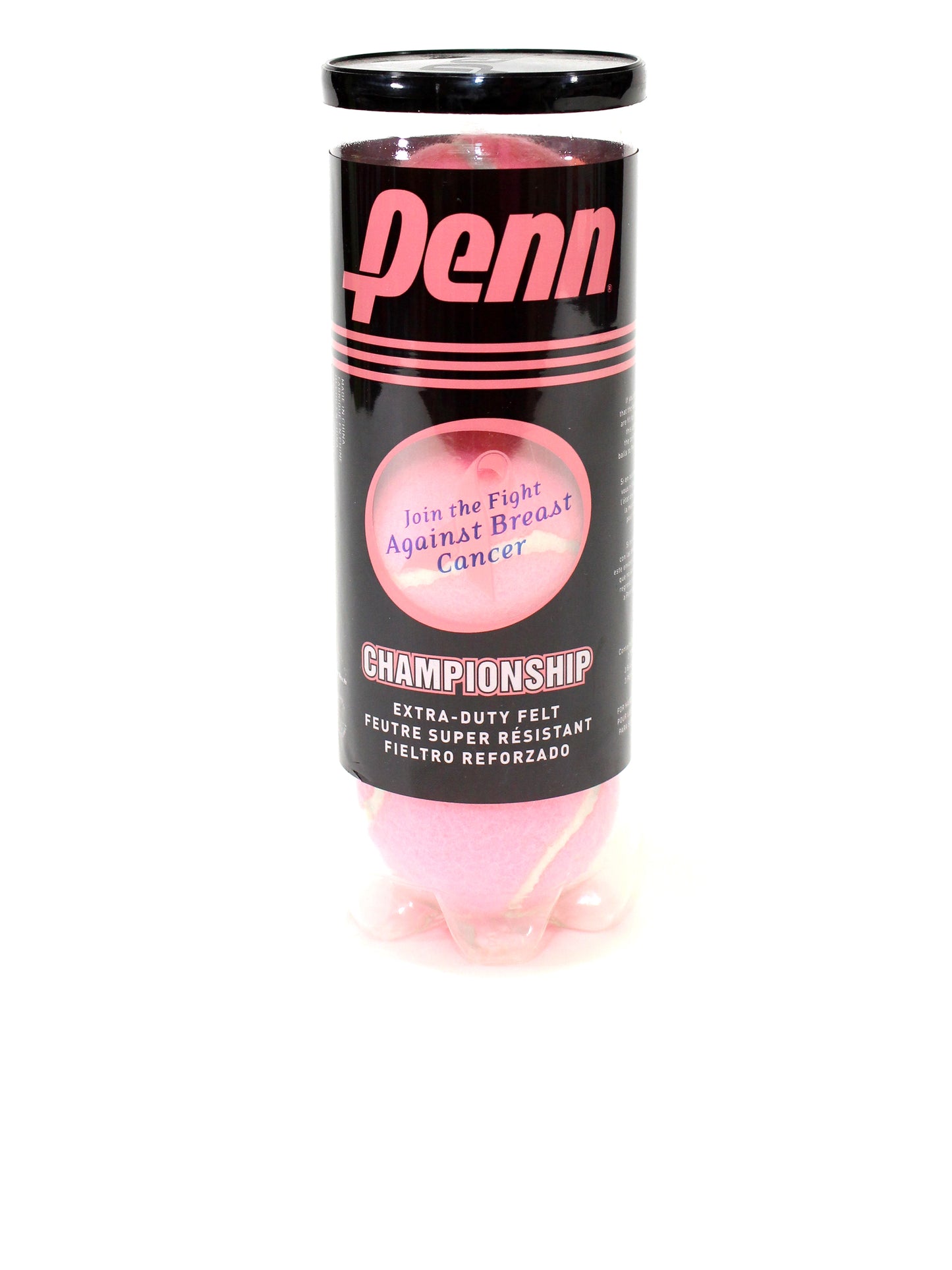 Penn balles Championship X-DUTY rose (tube de 3)