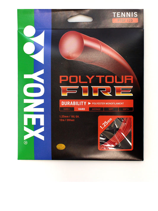 Yonex Polytour Fire 125 Red